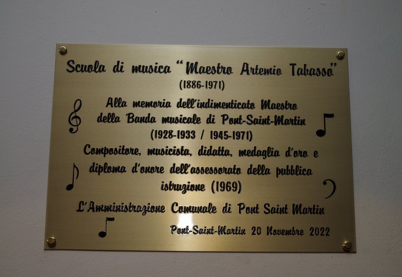 Santa Cecilia 2022 - Intitolazione Scuola di Musica